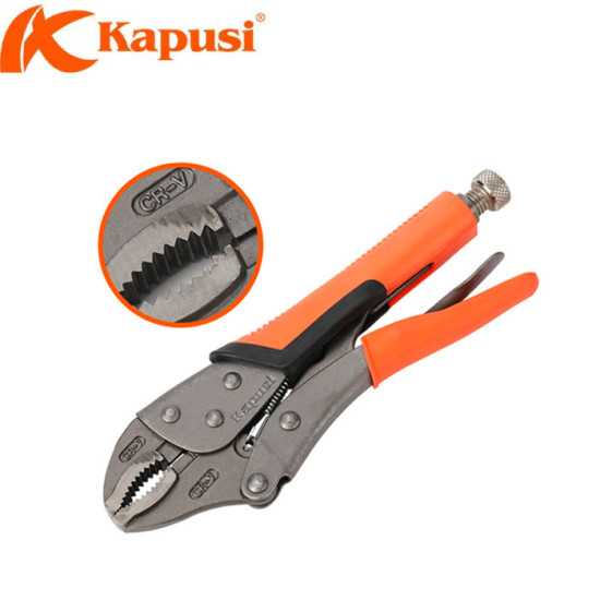 Kapusi Tang Buaya 10 Inch 10Inch Gagang Karet Locking Plier K-8258