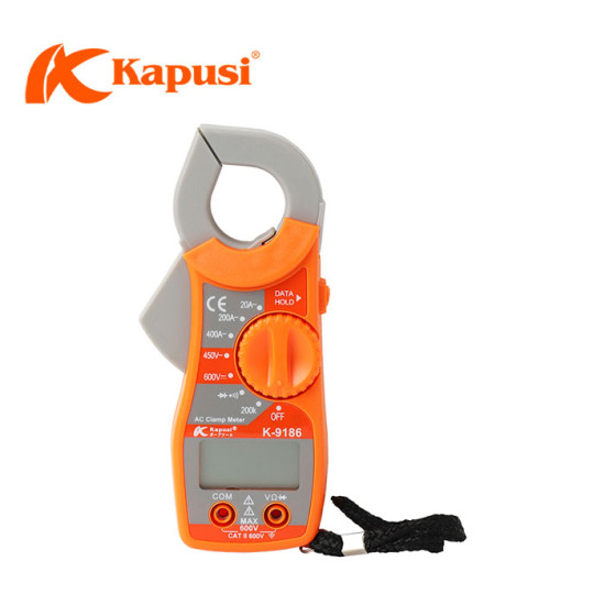 Kapusi Tang Ampere Kecil Clamp Type Digital Multimeter K-9186