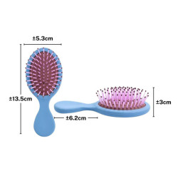 Sisir Rambut Anti Kusut Mini Bulat