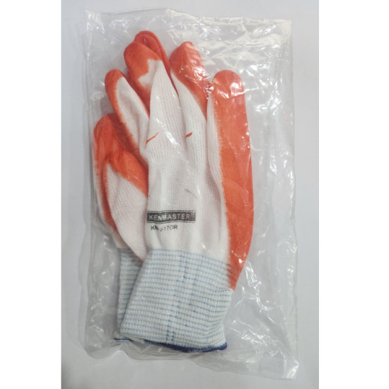 Kenmaster Sarung Tangan Kain Karet 1 Pasang Sepasang KM-5170R