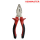 Kenmaster Tang Lancip Kombinasi 6 Inch Gagang Merah Hitam 6In