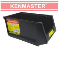 Kenmaster SK01 Stackable Box Kotak Plastik Hitam SK-01