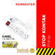 Kenmaster Stop Kontak 4 Lubang Master On Off