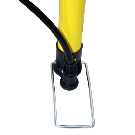 Kenmaster KM-02 Hand Pump Yellow - Pompa Angin Tabung Manual
