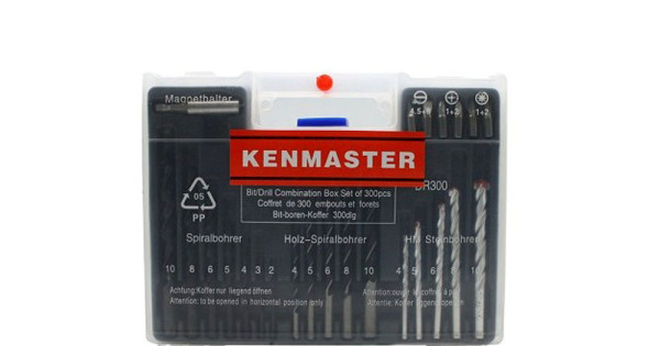 Kenmaster Mata Bor Besi Kayu Tembok dan Mata Obeng C3001