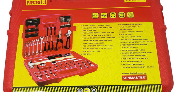 Kenmaster Tool Kit 110 Pcs Set Box