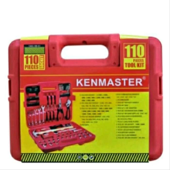 Kenmaster Tool Kit 110 Pcs Set Box