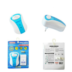 Kenmaster KM008 Door Bell Wireless With Lamp Bel Pintu Nirkabel Kenmaster KM008 Door Bell Wireless With Lamp Bel Pintu Nirkabel