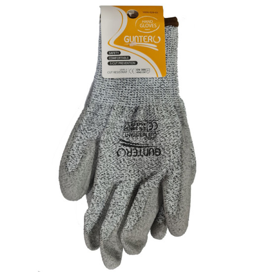 Guntero HT-1709 Sarung Tangan Anti Pisau Hand Gloves Cut Resistant HT1709 Guntero HT-1709 Sarung Tangan Anti Pisau Hand Gloves Cut Resistant HT1709