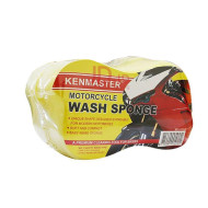 Kenmaster Motorcycle Wash Sponge Busa Spon Spons Cuci Mobil Motor 2 Pcs