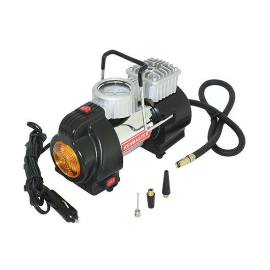 Kenmaster Mini Air Compressor Piston Colokan Hu Mobil KM-001B