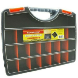 Kenmaster Plastik Mini Box 23 Compartment - Kotak Mini 23 Slot