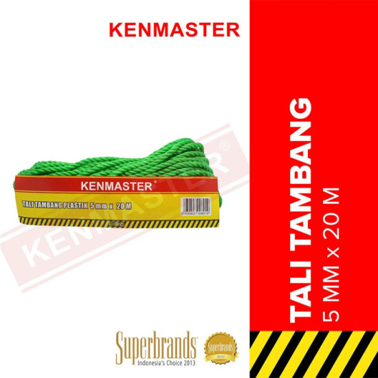 Kenmaster Tali Tambang Plastik 5mm x 20M