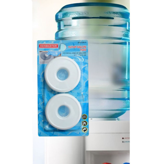 Kenmaster TG02 Tutup Galon Dispenser isi 2 Pcs