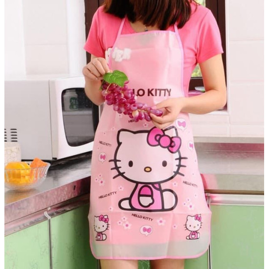Celemek Apron Masak Motif Karakter Tahan Air