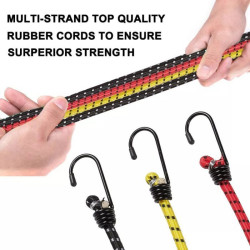 Tali Bagasi Bahan Karet Pengikat Barang 2 Meter 200CM 0.6 Meter 60cm