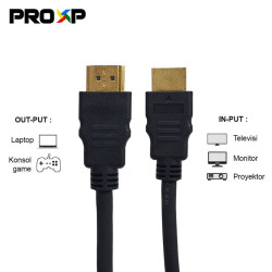 ProXP Kabel HDMI Cable Male to Male 2.0 4K 1080P 60Hz