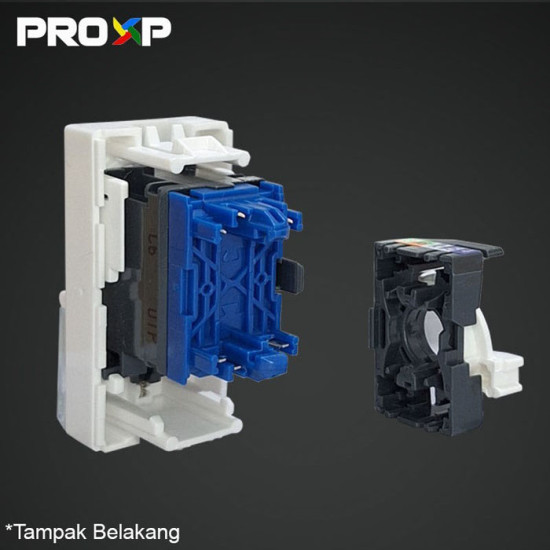 PROXP Tolles Keystone Modular Jack UTP Cat6 Cat 6 Spin Unshielded