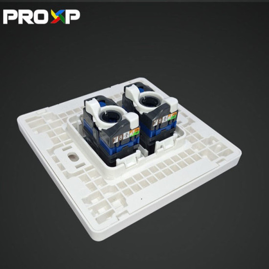 PROXP Tolles Keystone Modular Jack UTP Cat6 Cat 6 Spin Unshielded