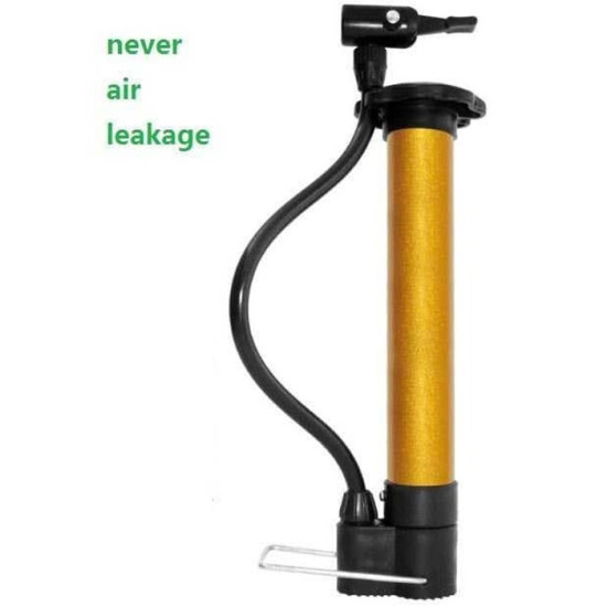 Pompa Angin Sepeda Bola Mini Warna Emas