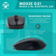 Profftech G21 Mouse Wireless Bluetooth 2 in 1 1600 DPI Optical Rechargeable Profftech G21 Mouse Wireless Bluetooth 2 in 1 1600 DPI Optical Rechargeable