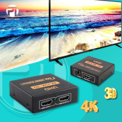 Profftech HDTV Splitter 2 Port 1 In 2 Out 1-2 1 to 2 HDMI 4K