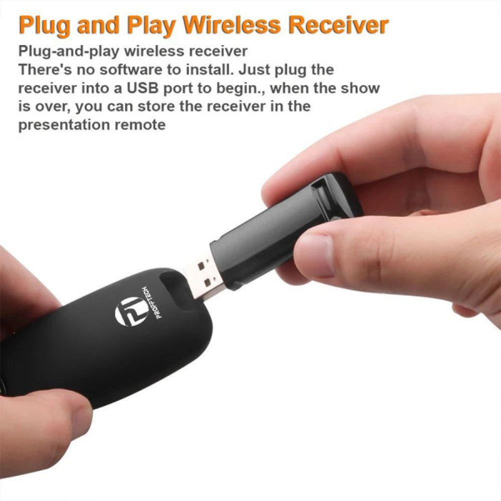 Profftech P400 Remote Wireless Presenter Cordless Laser Pointer