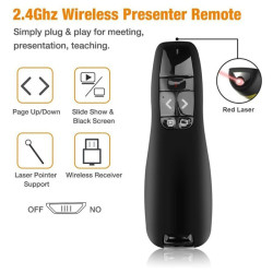 Profftech P400 Remote Wireless Presenter Cordless Laser Pointer Profftech P400 Remote Wireless Presenter Cordless Laser Pointer