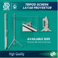 Richie Tec Tripod Screen Projector Layar Proyektor Richie Tec Tripod Screen Projector Layar Proyektor