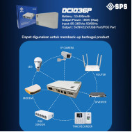 SPS DC UPS Mini Lithium Battery 36W POE Powerbank Power Bank Portable DC1036P