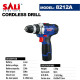 SALI 8212A Cordless Drill 12V Koper Bor Baterai 10mm 1500mah 2 Pcs 12 Volt