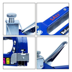Sali Heavy Duty 3 in 1 Staple Gun 3 Way Staples Stapler