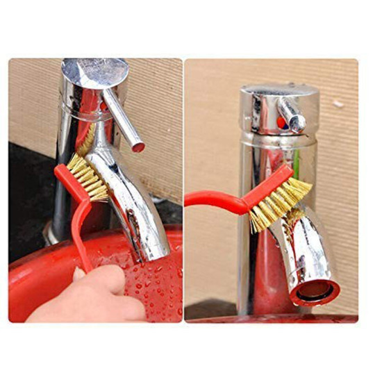 Sikat Kawat Mini Set isi 3 Pcs Baja Nylon Kuningan