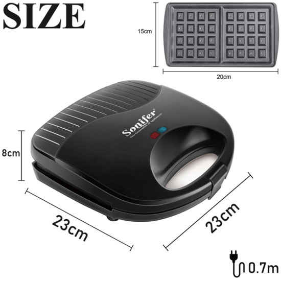 Sonifer SF-6043 SF6043 Waffle Maker Pembuat Wafel