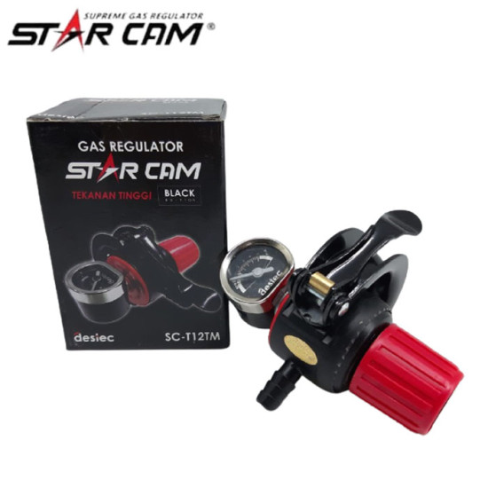Starcam Star cam Regulator Gas Tekanan Tinggi Meter SC-T12TM