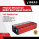 Visero Power Inverter Wave Pure Sine 1000 Watt 12V DC to 220V AC VIO-1000W PSW