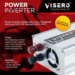 Visero VIO-300W Power Inverter 300 Watt 300W VIO-300W