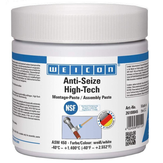Weicon Anti Seize Assembly High Tech Paste Heavy Duty Loctite 8009 Quality German