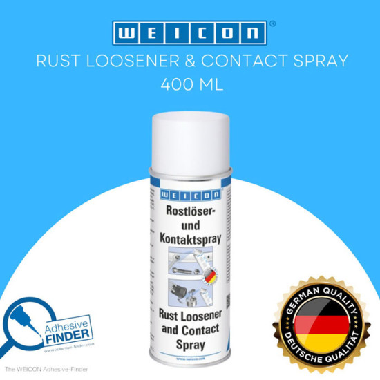 Weicon Rust Loosener Contact Spray 400ml Penghilang Karat Mesin 400 ml