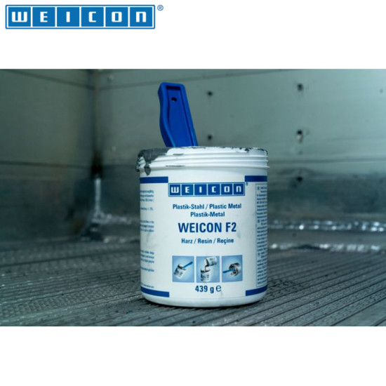 Weicon F2 Epoxy Resin 500g Plastic Steel Repair Gap 500 Gram