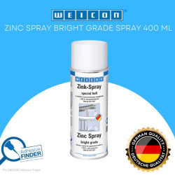 Weicon Zinc Spray Bright Grade 400ml Pelapis Anti Karat Logam Metal 400 ml