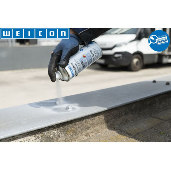 Weicon Zinc Spray Bright Grade 400ml Pelapis Anti Karat Logam Metal 400 ml