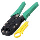 Crimping Tool Tools Triple RJ45 RJ11 Cutter