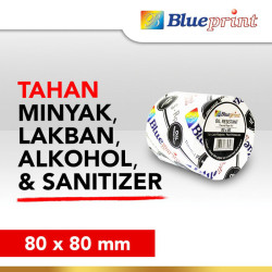 Blueprint Thermal Paper Roll Oil Resistant 80x80mm