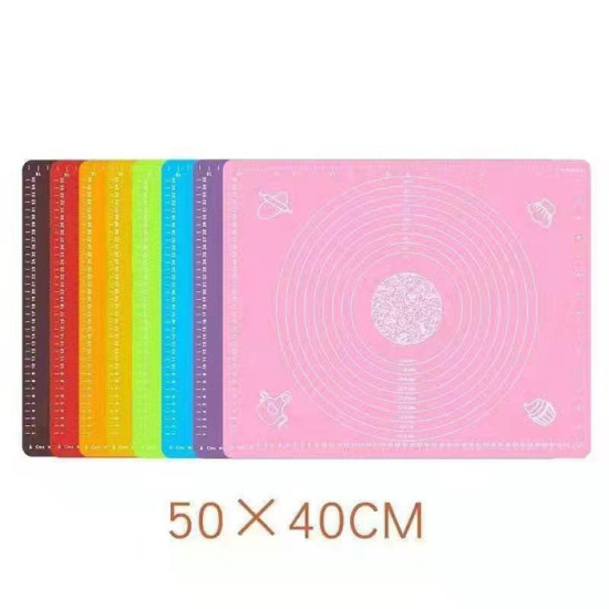 Alas Adonan Silikon 50x40 cm Baking Mat Silicone Food Grade 50x40cm