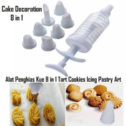 Cake Decoration 8 in 1 - Alat Penghias Kue