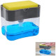 Dispenser Sabun Cuci Piring 2 in 1 Soap Pump Caddy Sponge