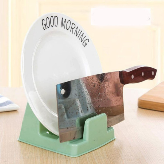 Holder Penyangga Tutup Panci Dapur Plastik