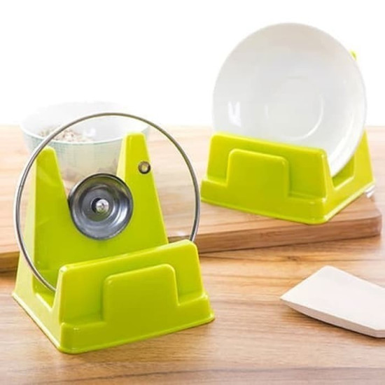 Holder Penyangga Tutup Panci Dapur Plastik