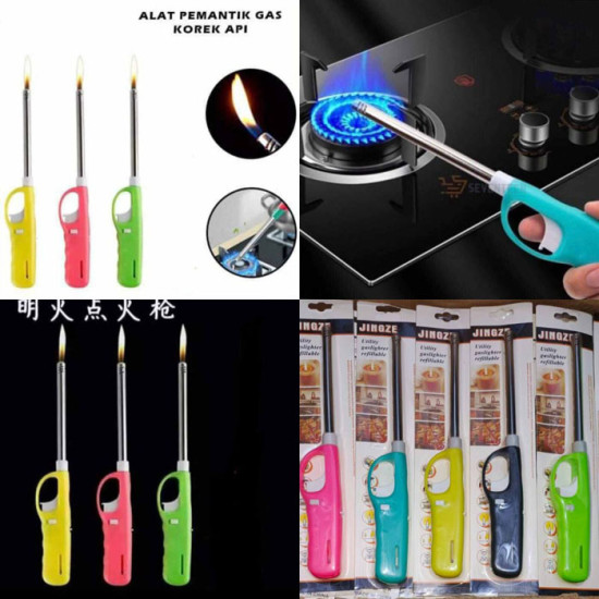Gas Lighter Jingze Korek Tembak Pemantik Api